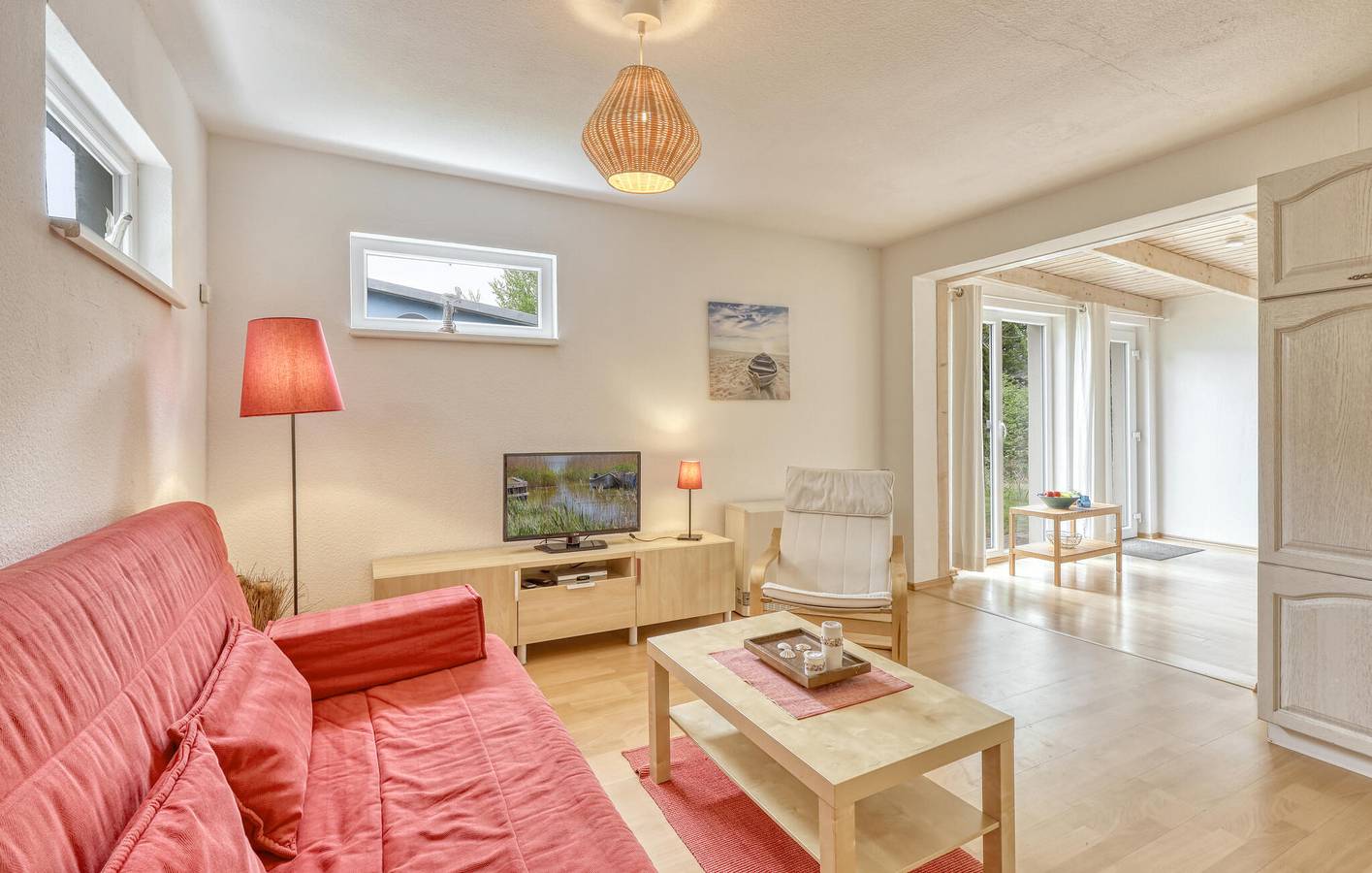 Gemütliches Nonnevitzer Appartement mit Terrasse & Parkplatz in Nonnevitz, Dranske