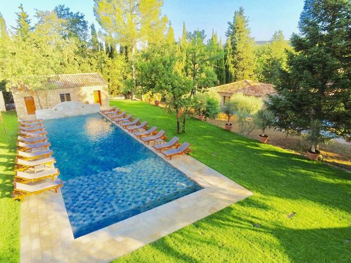 Maison d’hôte pour 4 personnes, avec Terrasse et Jardin ainsi que Piscine et Sauna à Lorgues