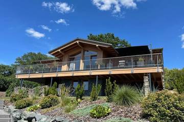 Ferienhaus für 4 Personen, mit Garten und Sauna sowie Whirlpool und Balkon in Löhnberg
