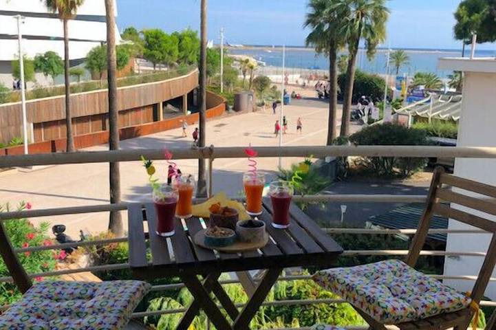 Appartement de vacances pour 4 personnes, avec balcon
