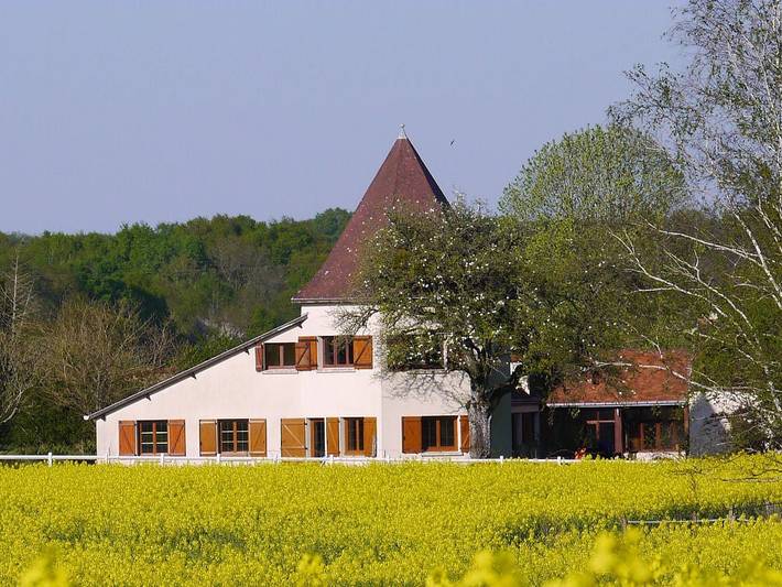 Cottage pour 4 personnes, avec jardin dans Traînou