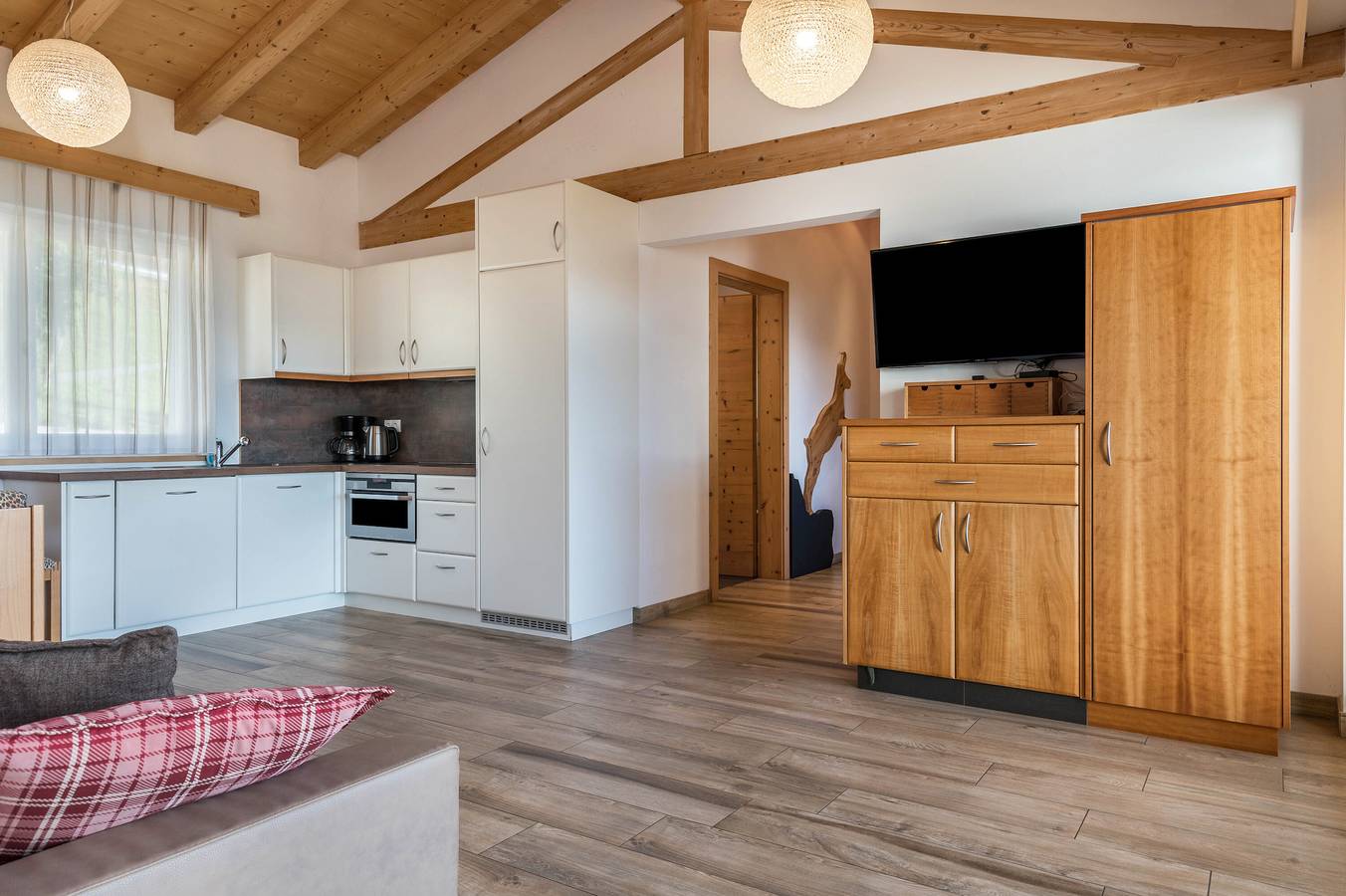 Ganze Wohnung, Ferienwohnung 'Apt Gamsstube' mit Bergblick, privater Terrasse und Wlan in Meransen, Mühlbach