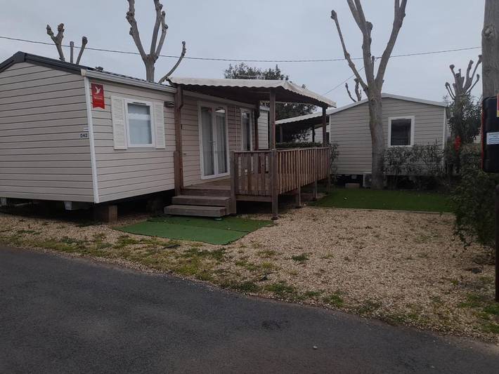 Camping voor 6 personen, met terras in Sérignan