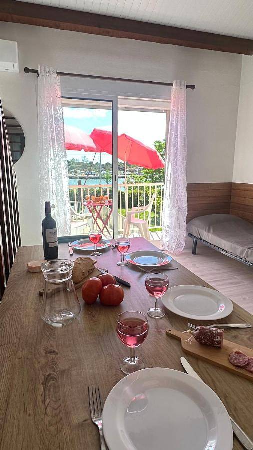 Gîte pour 6 personnes, avec vue ainsi que jardin et piscine, animaux acceptés dans la Tamarissière - 3