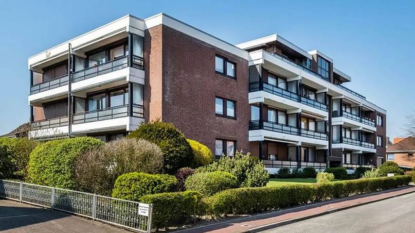 Ferienhaus mit Meerblick für 2 Personen, mit Balkon in Büsum