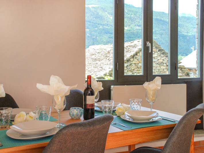 Ferienhaus für 4 Personen, mit Garten und Ausblick sowie Terrasse, mit Haustier in der Schweiz - 4