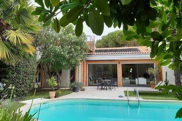 Ferienhaus für 6 Personen, mit Balkon und Garten in La Rochelle