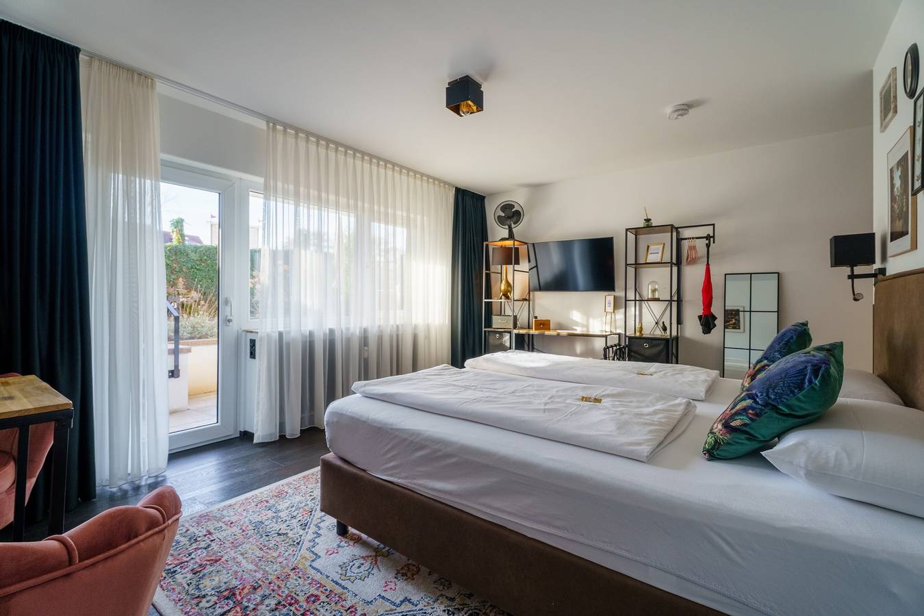 Ganzes Studio, Design-Apartment 'Fauna by Kamelu' mit privater Terrasse und Parkplatz in Gengenbach, Kinzigtal