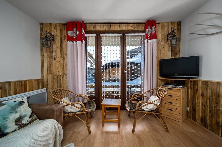Maison de vacances pour 4 personnes, avec jardin à Allos