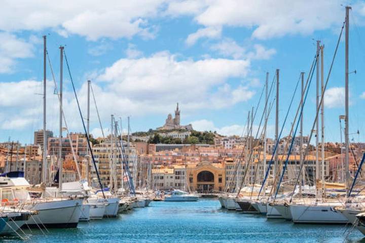 Barca per 2 persone, con panorama e terrazza in Francia