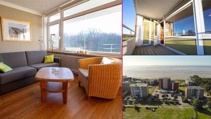 Ferienwohnung für 4 Personen, mit Balkon und Sauna auf Föhr