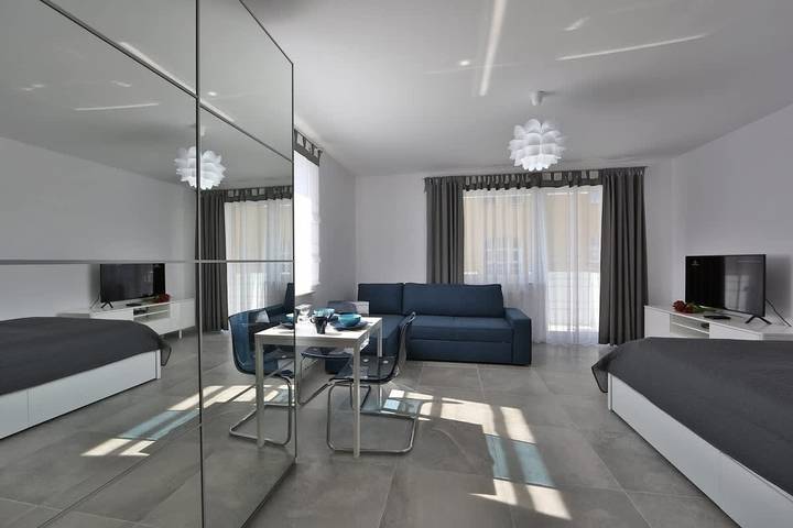 Apartament wakacyjny dla 4 osób, z Ogród w Polska