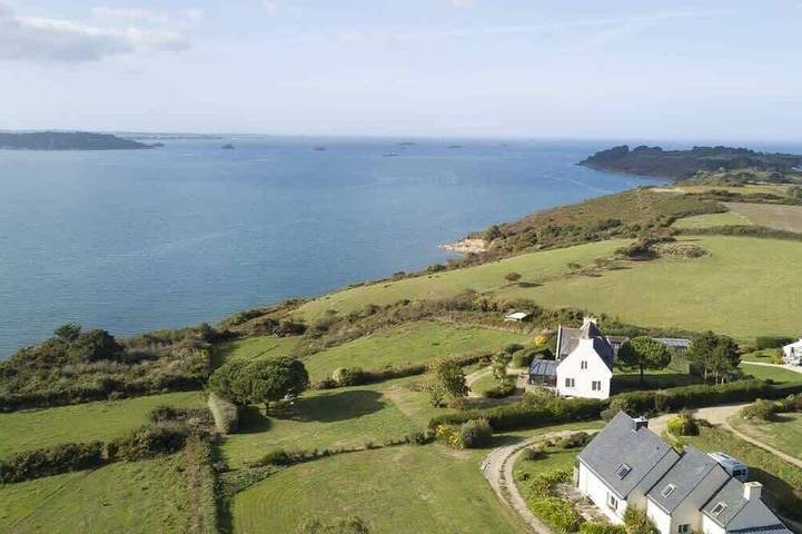 Maison de vacances pour 8 personnes, avec jardin à Plouezoc'h
