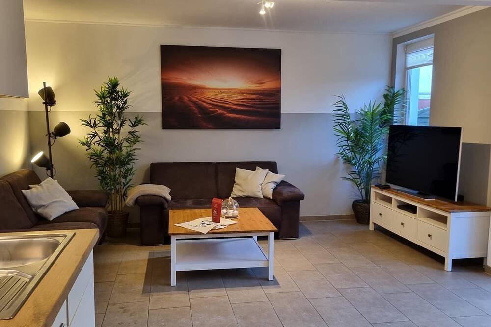 Exklusives Ferienhaus - Strandnah - Hunde willkommen - Garten voll eingezäunt in Dornumersiel, Dornum