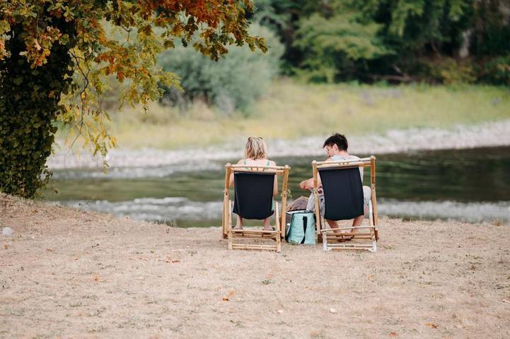 Gîte pour 4 personnes, avec vue ainsi que jardin et terrasse à Lacave - 2