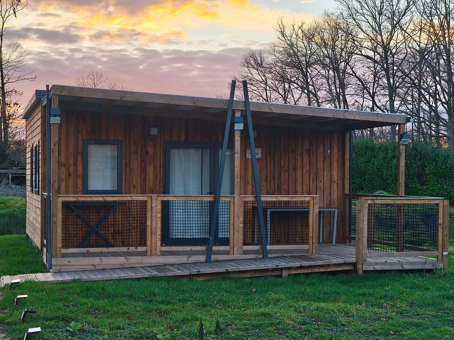 Camping Domaine de Sainte Montaine - Chalet 4 personnes - Origan Pmr - 26.5 m² - 2 chambres in Sainte-Montaine, Sologne