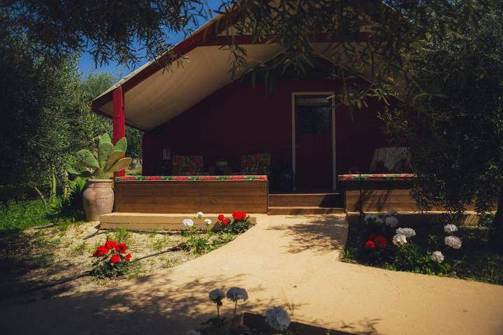 Ferienanlage für 3 Personen, mit Garten und Ausblick sowie Pool auf Sizilien - 3