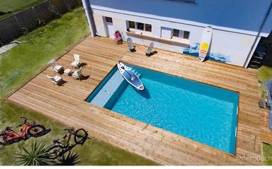 Maison d’hôte pour 2 personnes, avec jardin et piscine à Bénesse-Maremne