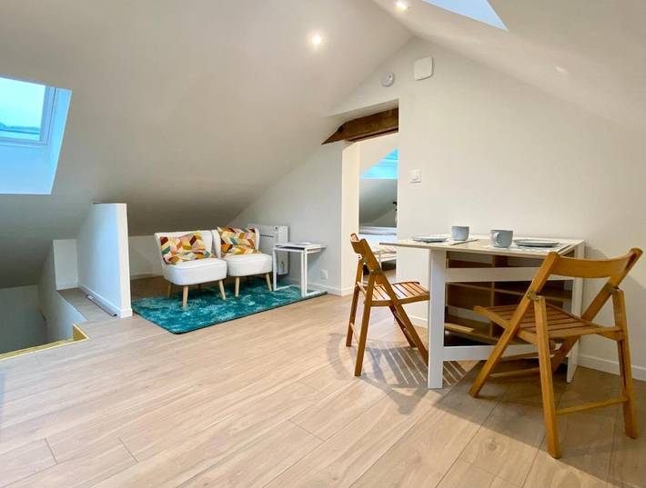 Appartement de vacances pour 2 personnes, avec jardin