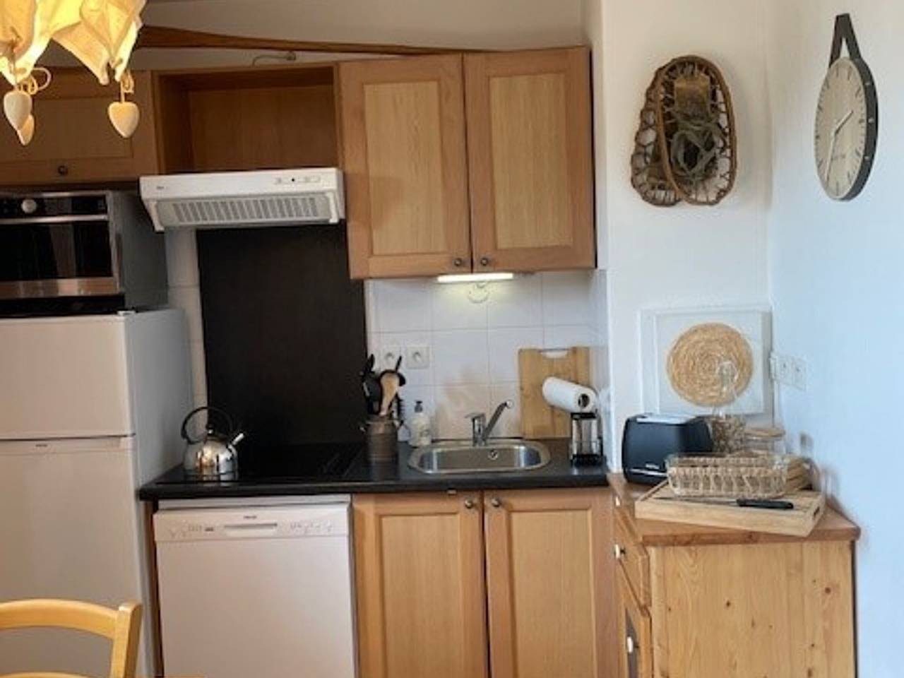 Studio entier, Studio cosy pour 2 avec parking, balcon, piscine à Orcières, sur les pistes! in Orcières, Parc national des Écrins