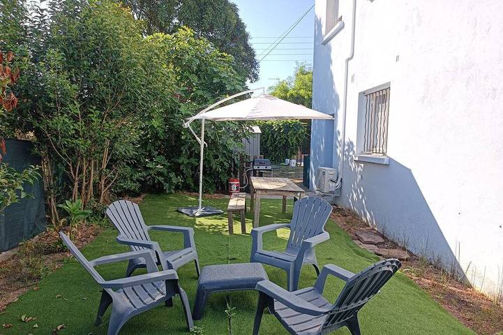 Appartement de vacances pour 4 personnes, avec jardin et balcon