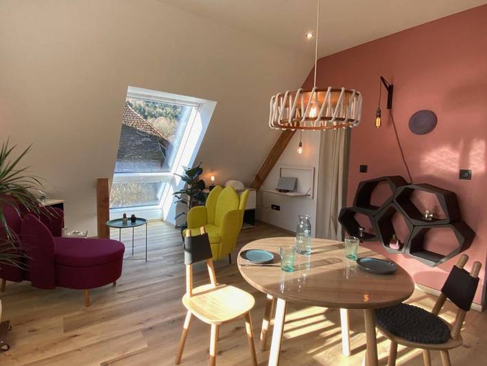 Gîte pour 2 personnes, avec balcon et vue à Sewen - 4