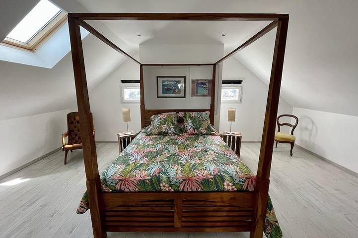 Location de vacances pour 8 personnes, avec balcon et jardin à Onzain - 3