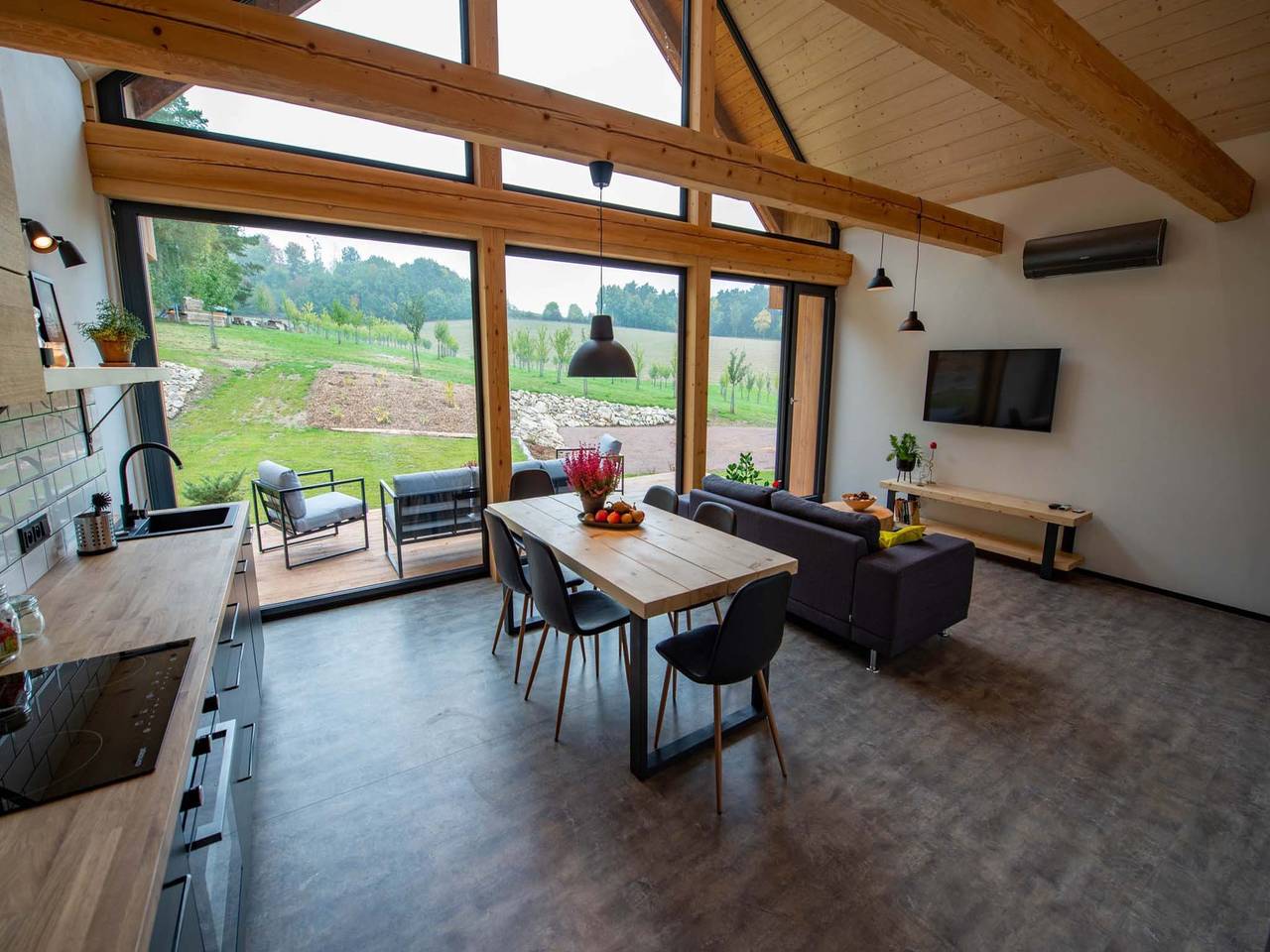 Wohnung bei Burg Pernštejn in Smrček in Region Hochland