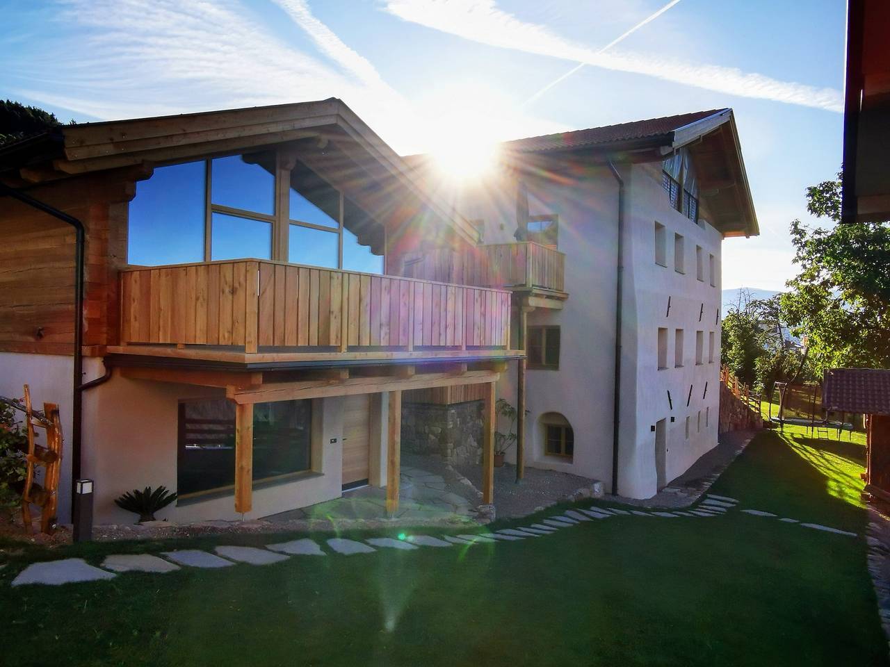 Ganze Wohnung, Ferienwohnung Egger an der Lahn - Nonna mit Bergblick, Terrasse und Wlan in Jenesien, Sarntaler Alpen