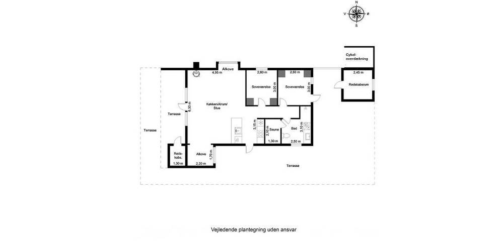 Ferienhaus für 6 Personen, mit Sauna, mit Haustier in Tirpitz Museum (Oksby) - 4