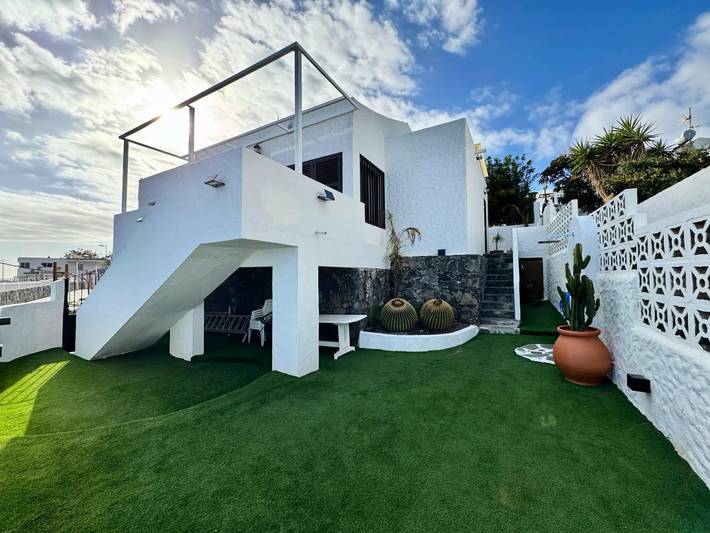 Casa rural para 5 personas, con Balcón y Terraza además de Jardín y Piscina en San Agustín - 4