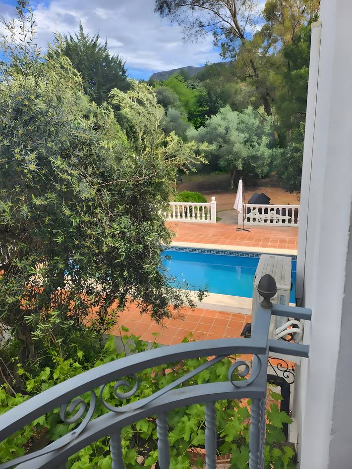 Vakantiewoning voor 3 personen, met balkon en tuin in Alhaurín el Grande