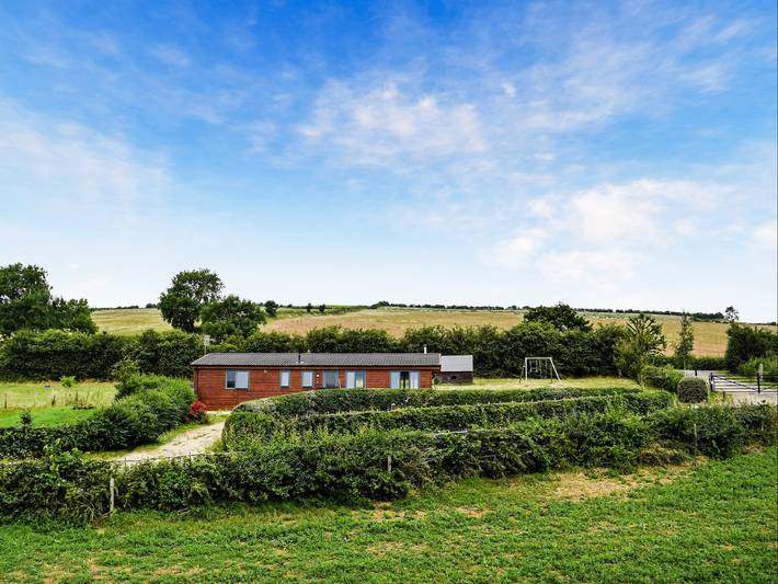 Log cabin for 8 people, with Garden in Leicestershire