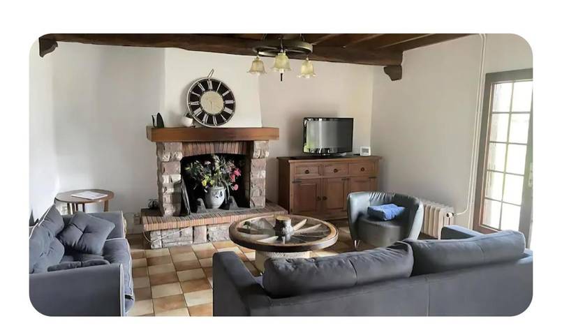 Location de vacances pour 7 personnes, avec vue et jardin, animaux acceptés à Châtillon-sur-Broué - 4