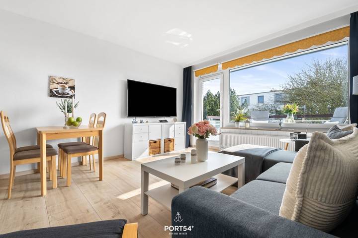 Ferienwohnung für 4 Personen, mit Balkon und Garten