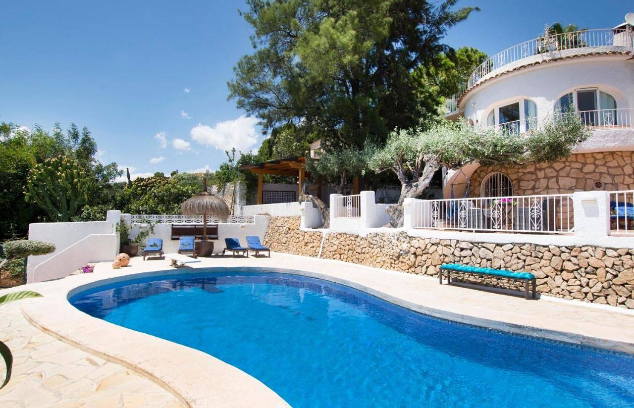 Villa 'Samar Altea Grupo Terra De Mar' con vistas al mar, Wi-Fi y aire acondicionado. in Altea pueblo, Altea