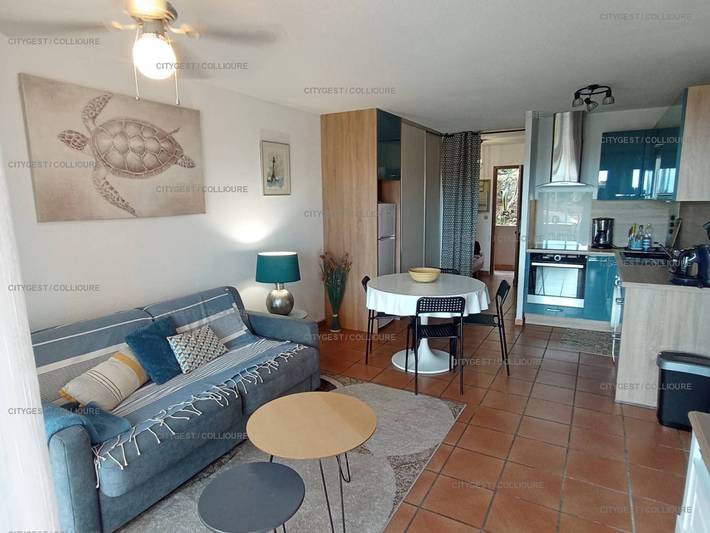 Ganzes Studio, Renoviertes Studio mit Parkplatz, nahe am Meer in La Côte Vermeille, Collioure