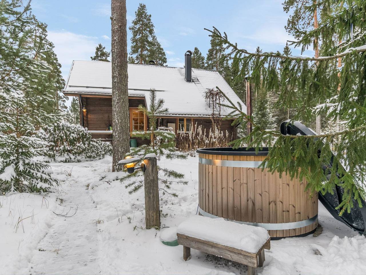 Villa kipinä in Viitasaari, Westfinnland