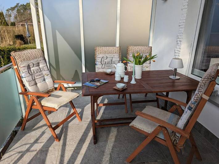 Ferienhaus für 2 Personen, mit Terrasse und Garten sowie Ausblick in Mustin (Schwerin)