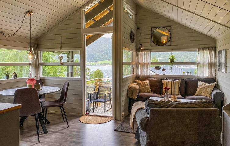 Ferienhaus für 4 Personen mit Terrasse in Sognefjord
