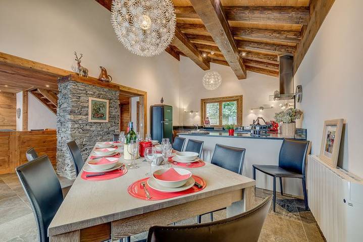 Chalet pour 10 personnes, avec terrasse, animaux acceptés à Sainte-Foy-Tarentaise - 2