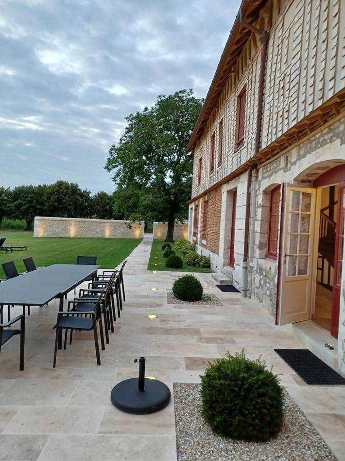 Gîte pour 12 personnes, avec terrasse et jardin dans Parc naturel régional des Boucles de la Seine Normande - 2