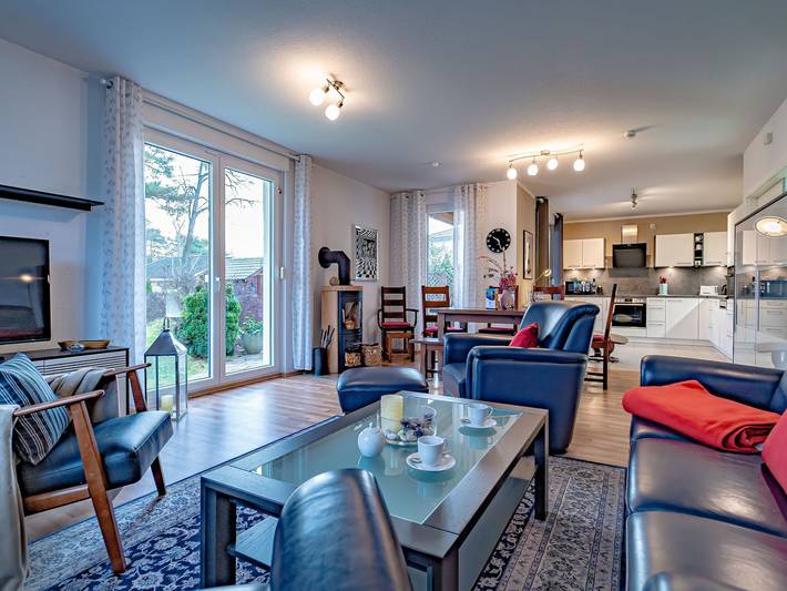 Chalet für 6 Personen, mit Garten und Terrasse sowie Sauna in Brandenburg - 4