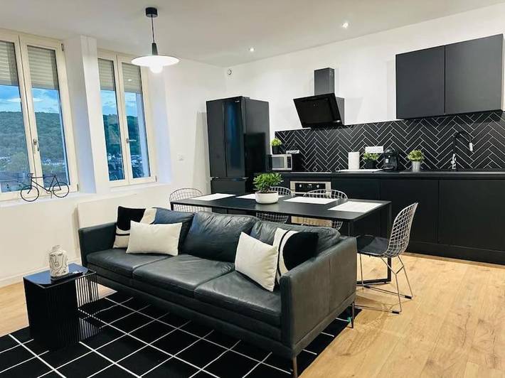 Appartement de vacances pour 5 personnes, avec vue