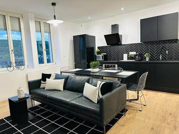 Gîte pour 5 personnes, avec vue dans Nilvange