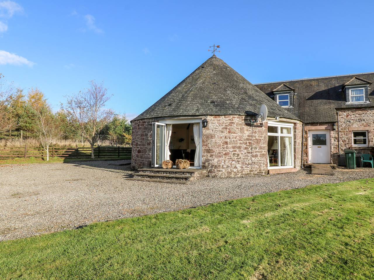 Cottage für 7 Personen mit Garten in Perthshire