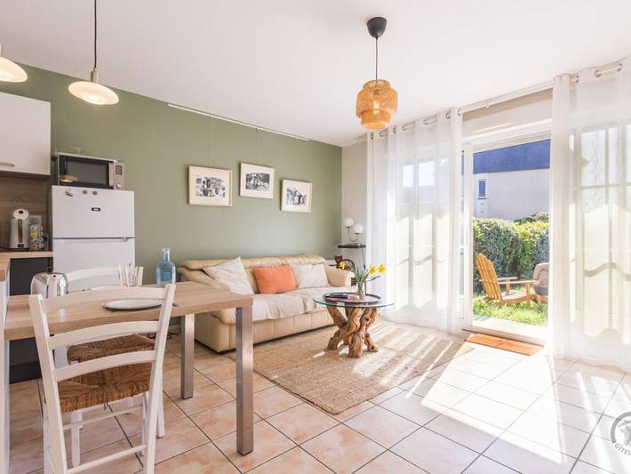 Apartamento de vacaciones para 2 personas, con jardín - 1