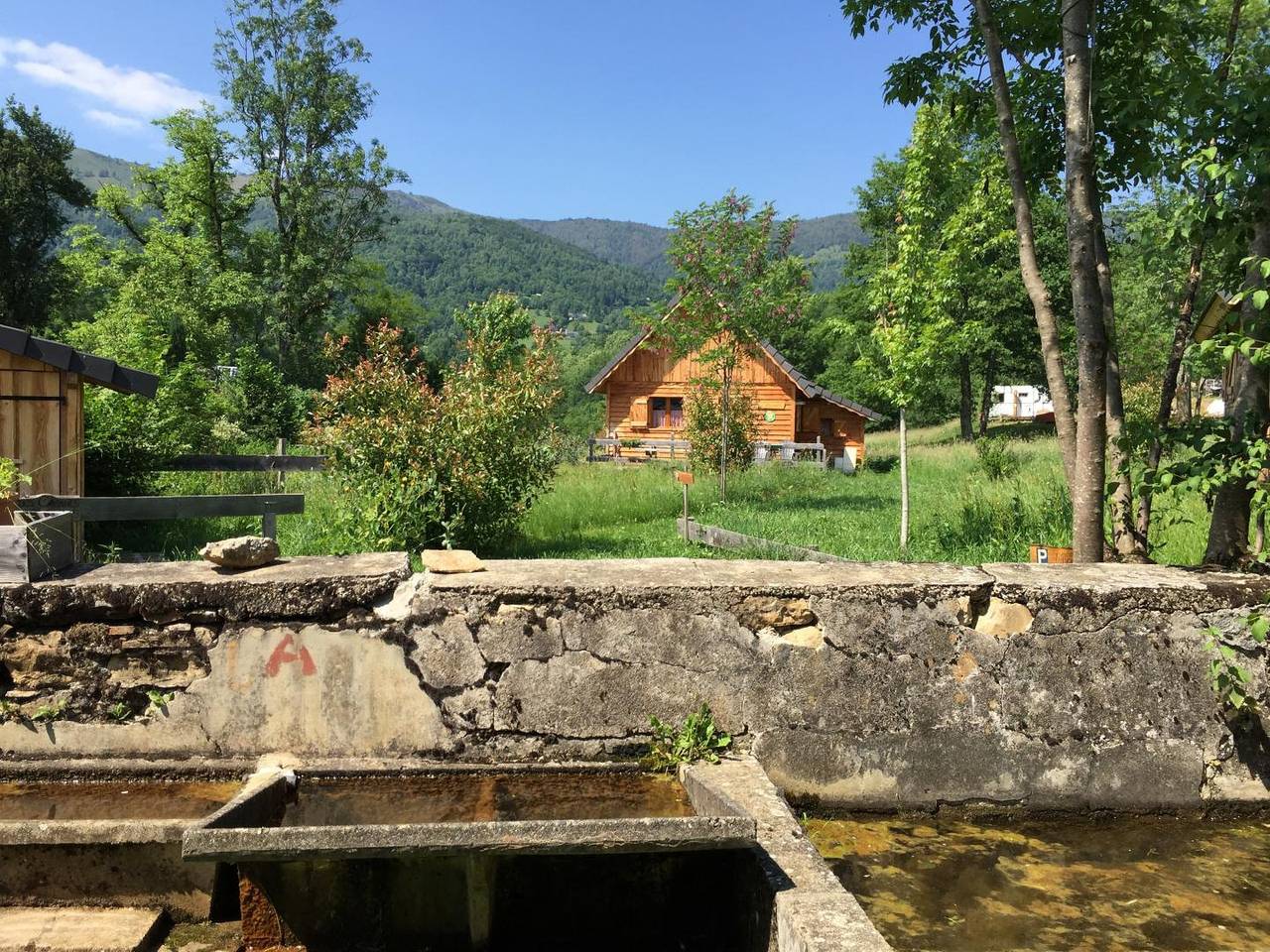 Casa de huéspedes para 4 personas con jardín in Massat, Parque Natural Regional de los Pirineos de Ariège
