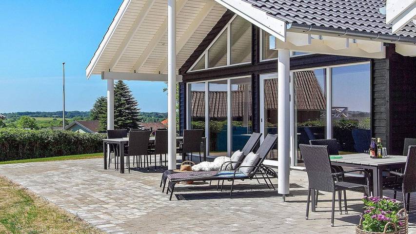 Ferienhaus für 17 Personen, mit Sauna und Terrasse sowie Whirlpool und Pool in Høll - 3