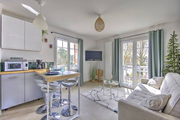 Appartement de vacances pour 2 personnes, avec Piscine à La Teste-de-Buch
